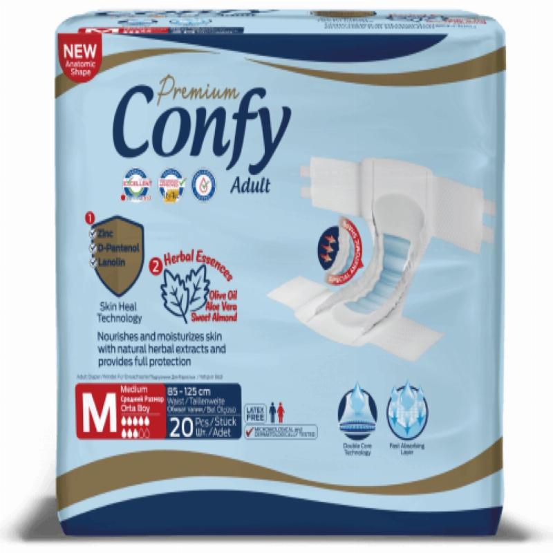 Підгузки для дорослих Confy Premium Medium (M) 20шт.